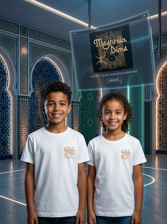 MAGHREB DIMA Kids' WHITE T-SHIRT