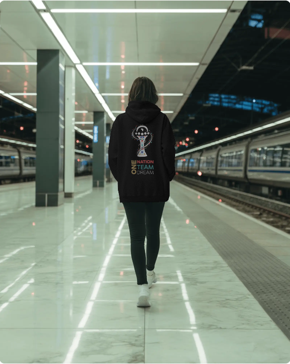 ONE NATION TEAM Capuche Femme