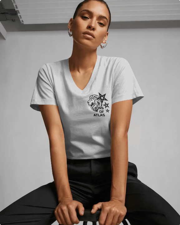Lions Of Atlas Tshirt Femme