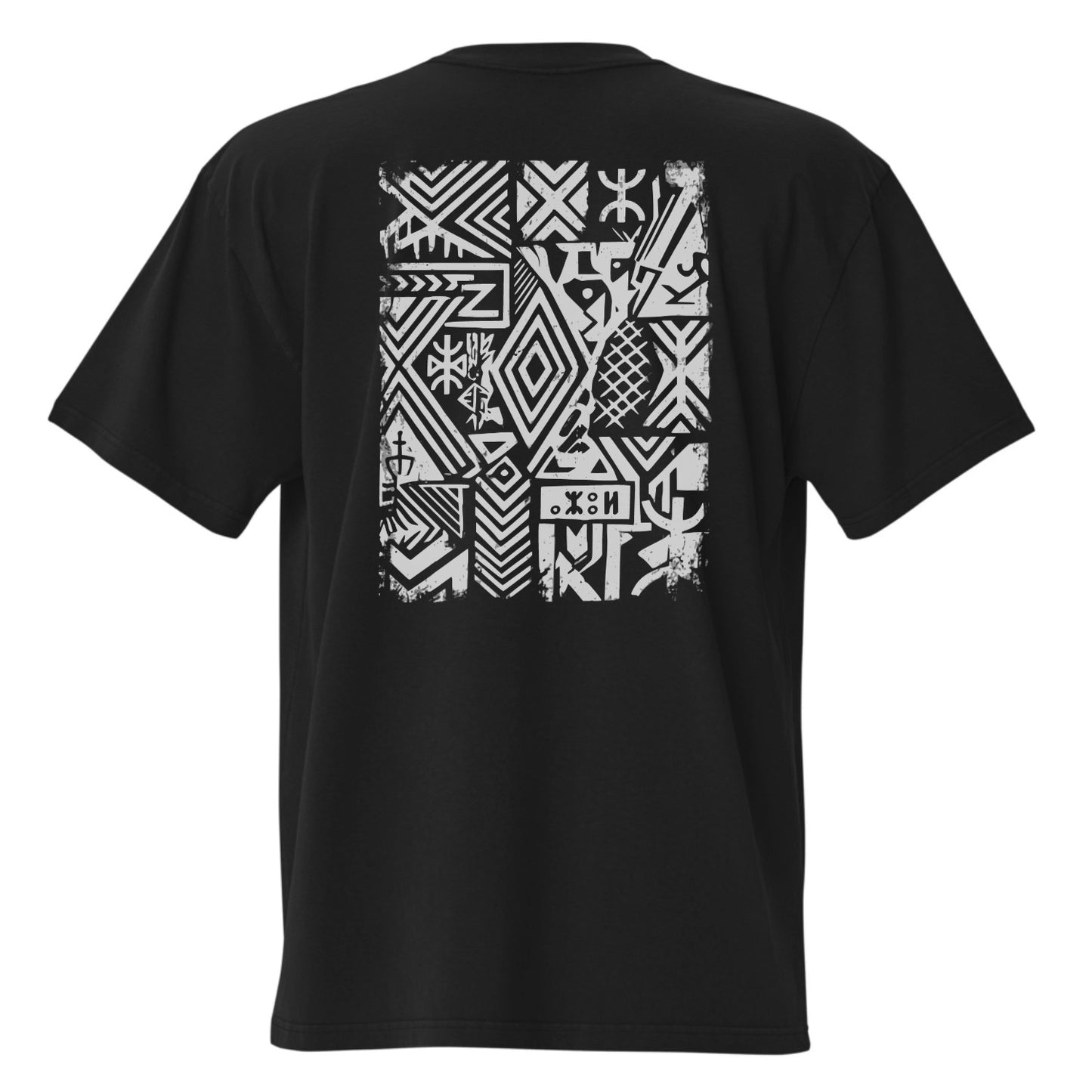 Oversize t-shirt Unisex Tifinagh ⴰⵣⵓⵍ AZUL