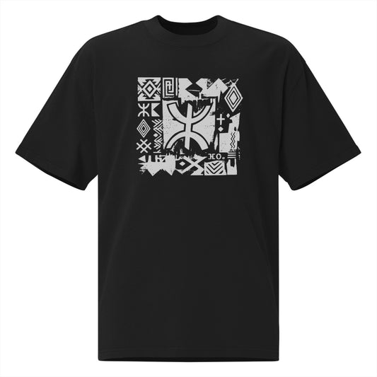 Oversize t-shirt Unisex Tifinagh ⵓⴼⵔⴰ AFRA