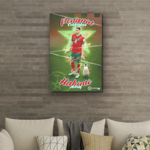 Penguin Celebration Hakimi 60x90