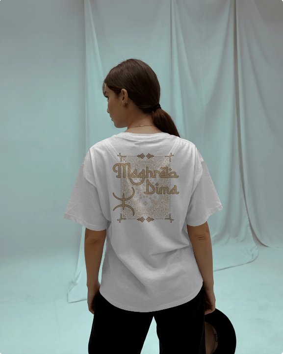 Dima Maghreb Tshirt Femme Blanc