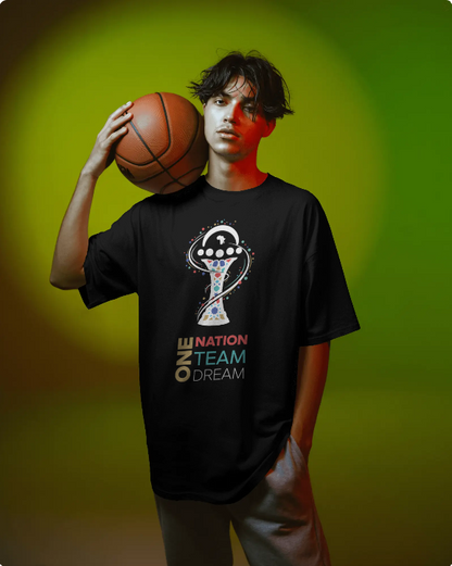 ONE NATION TEAM Tshirt Oversize