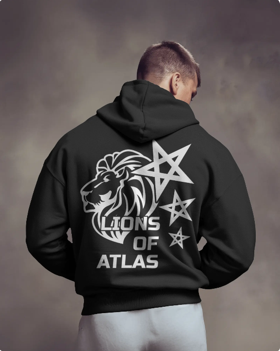Lions Of Atlas Capuche Oversize