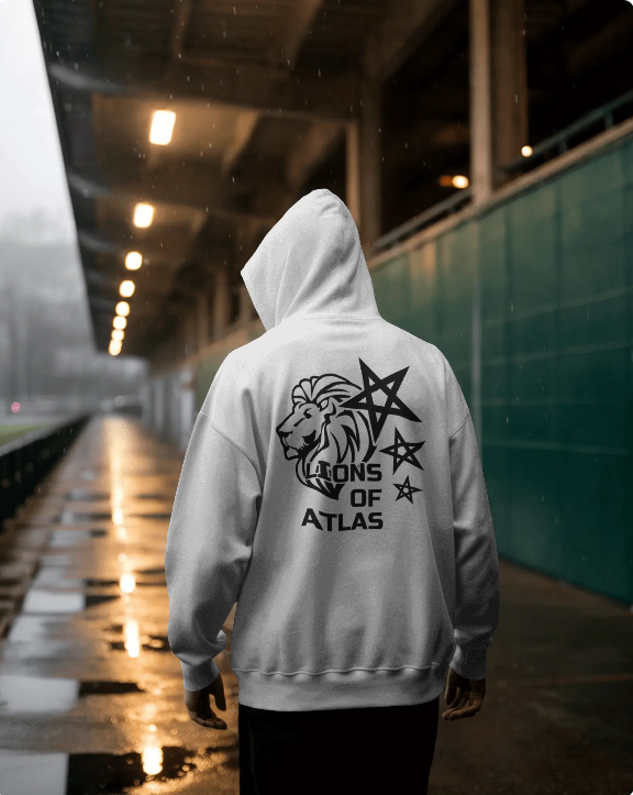 Lions Of Atlas Capuche Oversize