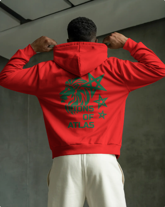 Lions Of Atlas Capuche oversize