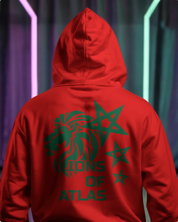 Lions Of Atlas Capuche oversize