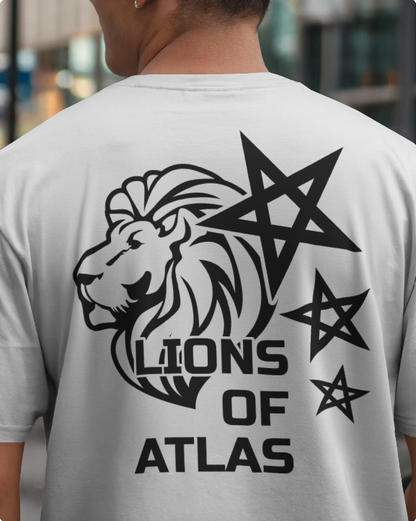 Lions Of Atlas Tshirt Blanc