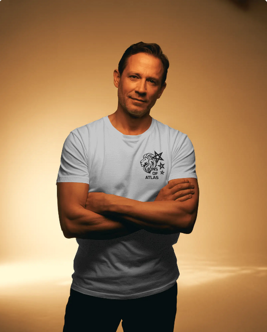 Lions Of Atlas Tshirt Blanc