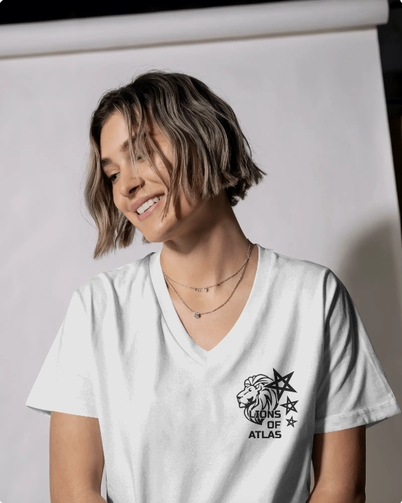 Lions Of Atlas Tshirt Femme