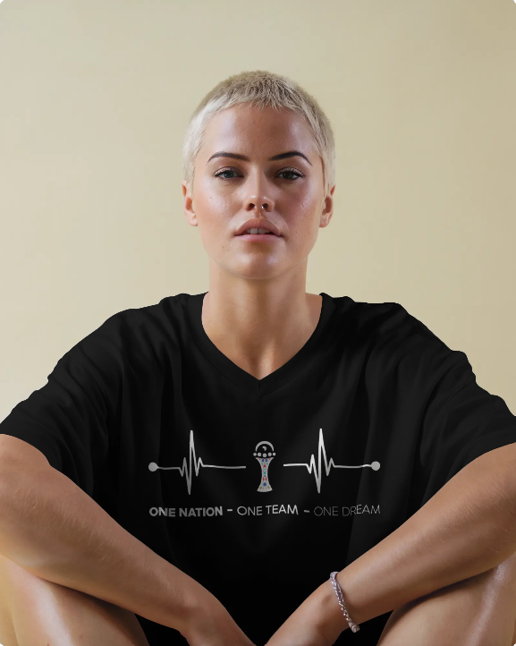 ONE NATION TEAM Tshirt Femme