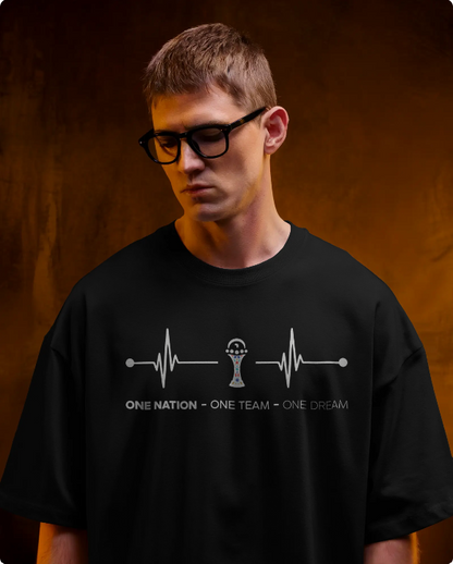 ONE NATION TEAM Tshirt Oversize