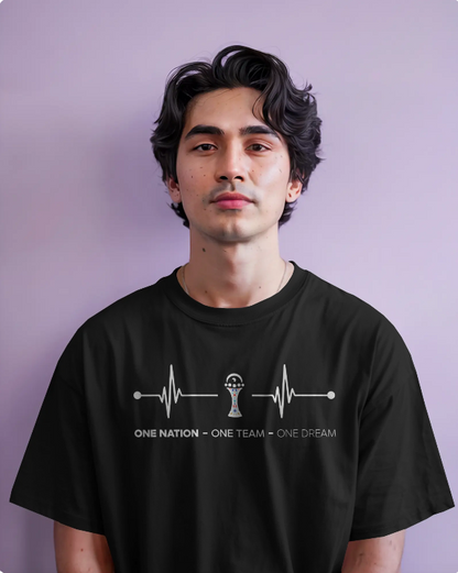 ONE NATION TEAM Tshirt Oversize