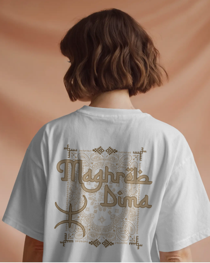 Dima Maghreb Tshirt Femme Blanc